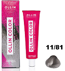 11,81 Крем-краска перманентная специальный блондин жемчужный пепел Color Ollin Professional 100 мл