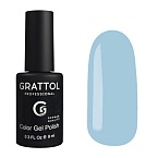 Гель-лак GRATTOL COLOR GEL POLISH POWDER BLUE 9 мл GTC  № 113 