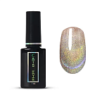 9804 Гель-лак для ногтей Cat's Eye Crystal Rainbow Runail 7 мл