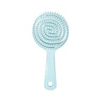 Расческа-мини для распутывания волос леденец Тиффани Detangling Hair Brush Solomeya