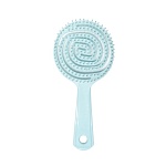 Расческа-мини для распутывания волос леденец Тиффани Detangling Hair Brush Solomeya