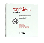 Система для удаления красителя с волос 4 продукта Ambient Tefia 120 мл*3+60 мл