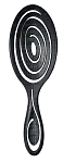 Расческа-био подвижная черная Detangling Bio Hair Brush Black 5440-M2 Solomeya