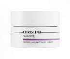 Крем для лица возрождающий с коллагеном Nuance-Pro Collagen Vitality Christina 50 мл