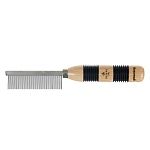 Расческа для животных с ручкой частые металлические штифты Dewal Pro Grooming