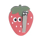 Набор для маникюра Клубничка кусачки и пилка 180/3000 грит Manicure Set Strawberry Solomeya