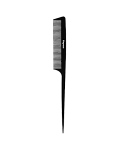 Расческа парикмахерская с пластиковым хвостиком Carbon fiber Kapous Professional 229*25 мм