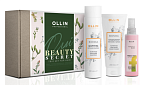 Набор Ollin Professional Beauty Box Limited Edition питание и блеск Шампунь, Кондиционер, Сыворотка