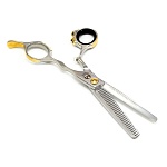 Ножницы парикмахерские филировочные Профи 5,5" 30 зубцов Lovers Head PBS-AMR5530W Mizuka