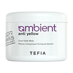 Маска для волос тонирующая Холодный фиолет Ambient Anti-Yellow Tefia 500 мл