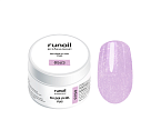 8563 Гель моделирующий УФ с хлопьями Юки Builder UV Gel Yuki Runail 15 мл