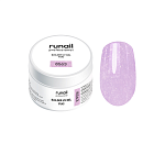 8563 Гель моделирующий УФ с хлопьями Юки Builder UV Gel Yuki Runail 15 мл