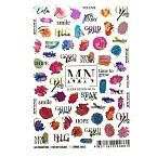 16F Слайдеры для дизайна ногтей Фольгированый Miw Nails 2 гр