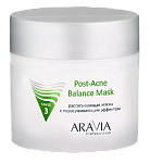 Маска для лица рассасывающая с поросуживающим эффектом Post-Acne Balanc Aravia 300 мл