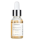 Масло для кутикулы сухое с шиммером ваниль Diamond Oil TNL 15 мл