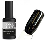 Топ для гель-лака с голографическим глиттером без липкого слоя Hollywood-Top Diva Patrisa-Nail 8 мл