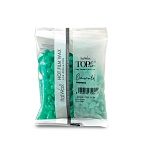 Воск горячий пленочный для депиляции в гранулах изумруд Emerald Top Line ItalWax 100 гр