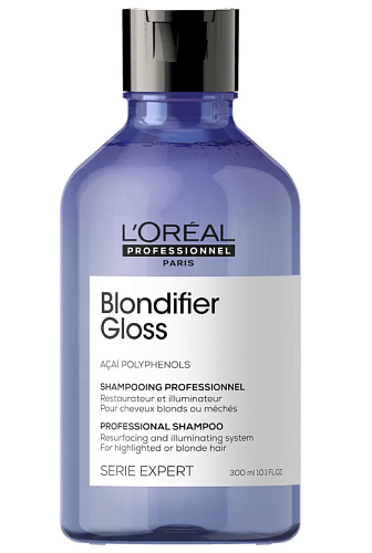 Шампунь для сияния мелированных и осветленных волос L'Oreal Professionnel Serie Expert Gloss Blondifier 300 мл