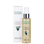 Масло гидрофильное для умывания салициловая кислота, черный тмин Pure Balance Oil Aravia 110 мл