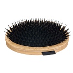 Щетка для животных с резинкой для ладони щетина комбинированная Dewal Pro Grooming