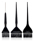 Набор кистей для окрашивания универсальный 3 шт Piece Color Brush Set
