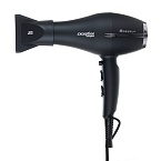 Фен для волос компактный Exception Compact ионизация 2 насадки 2200 Вт черный Dewal