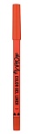 Карандаш для глаз стойкий гелевый Oh My color Gel eye liner 406 оранжевый Lamel Professional 1,4 гр