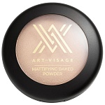 Пудра запеченная для лица 01 светло-бежевый Velvet Mineral Art-Visage 9 гр