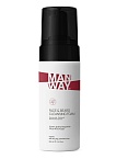 Пенка мужская для очищения лица и бороды Face&Beard Cleansing Foam Man Way 160 мл
