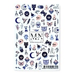 34W Слайдеры для дизайна ногтей Цветной Miw Nails 2 гр