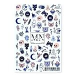 34W Слайдеры для дизайна ногтей Цветной Miw Nails 2 гр
