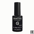 Топ для гель-лака без липкого слоя УФ фильтром No Wipe Top Gel UV Filter Grattol 9 мл