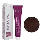 4,71 Краска безаммиачная шатен коричнево-пепельный Silk Touch Ollin Professional 60 мл