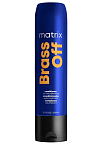 Кондиционер для глубокого питания волос холодных оттенков блонд Brass Off Matrix 300 мл