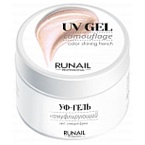 3455 УФ-гель камуфлирующий Сияющий френч Runail 15 гр