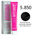 5,850 Крем-краска для седых волос светлый брюнет коричнево-красный MyPoint Special Grey Tefia 60 мл