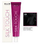 5,8 Краска безаммиачная светлый шатен жемчужный Silk Touch Ollin Professional 60 мл