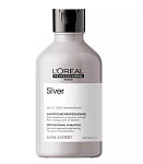 Шампунь против желтизны придающий блеск седым волосам Expert Silver L'oreal Professionnel 300 мл