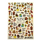 107W Слайдеры для дизайна ногтей Цветной Miw Nails 2 гр (осень)