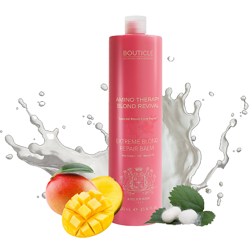 Бальзам для экстремально поврежденных осветленных волос Extreme Blond Repair Bouticle 1000 мл