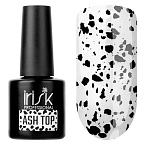 01 Топ для гель-лака декоративный без липкого слоя Black Ash Top Irisk 10 мл