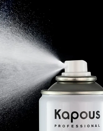 Лак для волос аэрозольный нормальной фиксации Lacca Normal Kapous Professional 500 мл