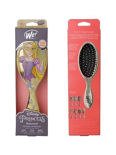 Щетка для спутанных волос Дисней Рапунцель Disney Princess Silver Wet Brush