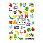 07W Слайдеры для дизайна ногтей Цветной Miw Nails 2 гр (лето)