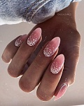 Акригель для наращивания ногтей Розовый AcrylGel Barbie Pink Monami 15 гр