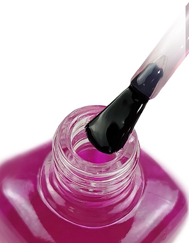 Лак-тинт для ногтей с AHA-кислотами Magenta Ice Glossy Tint Nails IQ Beauty 12,5 мл