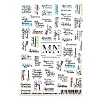 #S-13 Наклейки для дизайна ногтей Miw Nails 2 гр