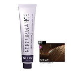 9,7 Крем-краска перманентная блондин коричневый Ollin Performance Ollin Professional 60мл
