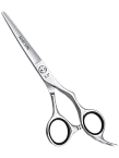 Ножницы парикмахерские прямые 5,5" отверстия на лезвии PN 115-5,5 Lite PRO Silver Star