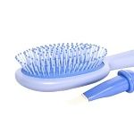 Расческа массажная для волос Голубая Милый Мишка Massage Hair Brush Solomeya